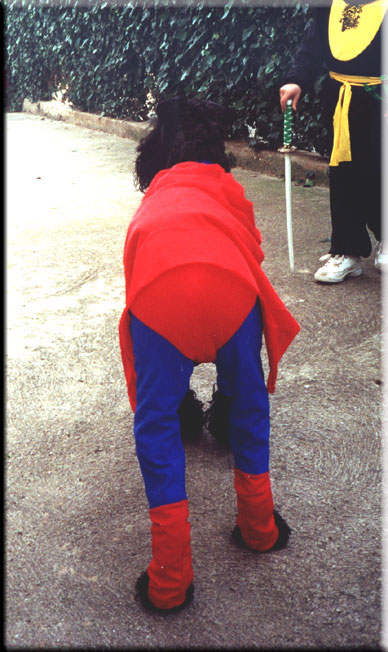 Kerry Blue Terrier de La Cadiera. Pepa Bandera en los Carnavales