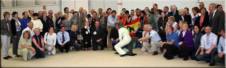 Kerry Blue Terrier de La Cadiera. Reunión de Criadores de toda Europa en Dublin 2.009 Kerry Blue Terrier de La Cadiera. Reunión de Criadores de toda Europa en Dublin 2.009