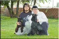 Kerry Blue Terrier de La Cadiera. Ch. La Reina deCorazones de La Cadiera Kerry Blue Terrier de La Cadiera. Ch. La Reina deCorazones de La Cadiera